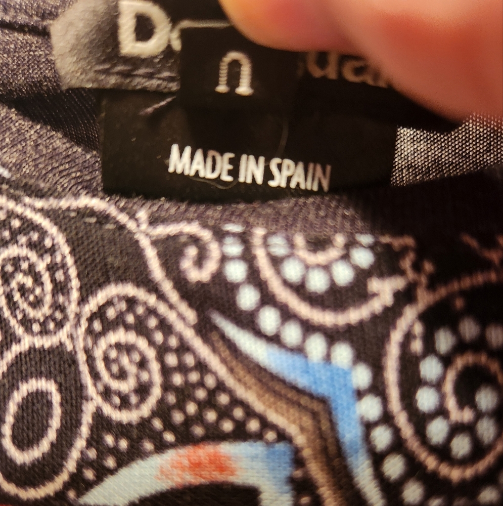 Desigual Poncho Mandala Top - Picture 4 of 10